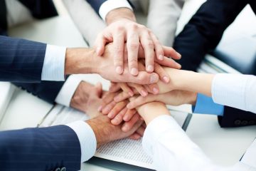 Pile of hands