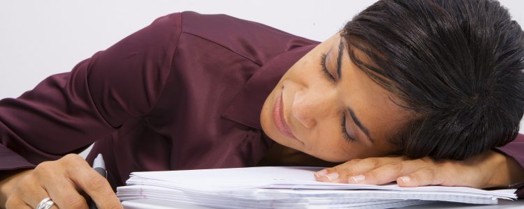 Businesswoman with laptop