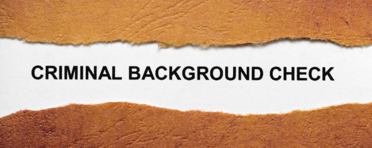 Criminal background check