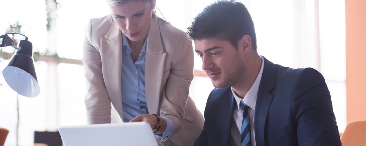 business man at the office