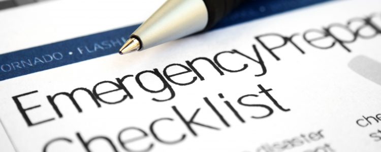 Emergency checklist