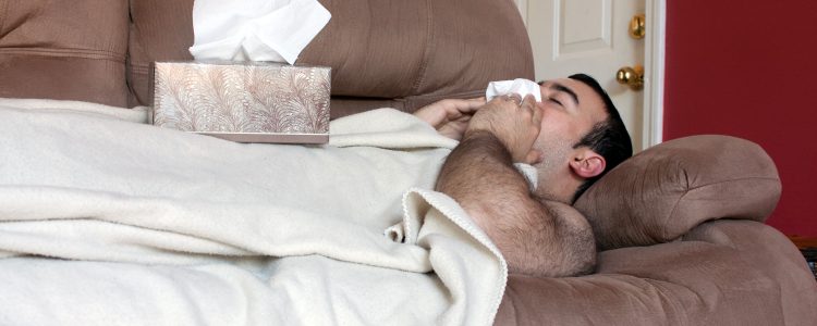 Sick Man on the Couch