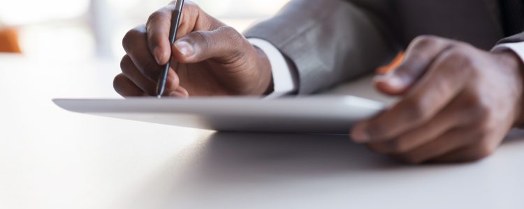 African American businessman