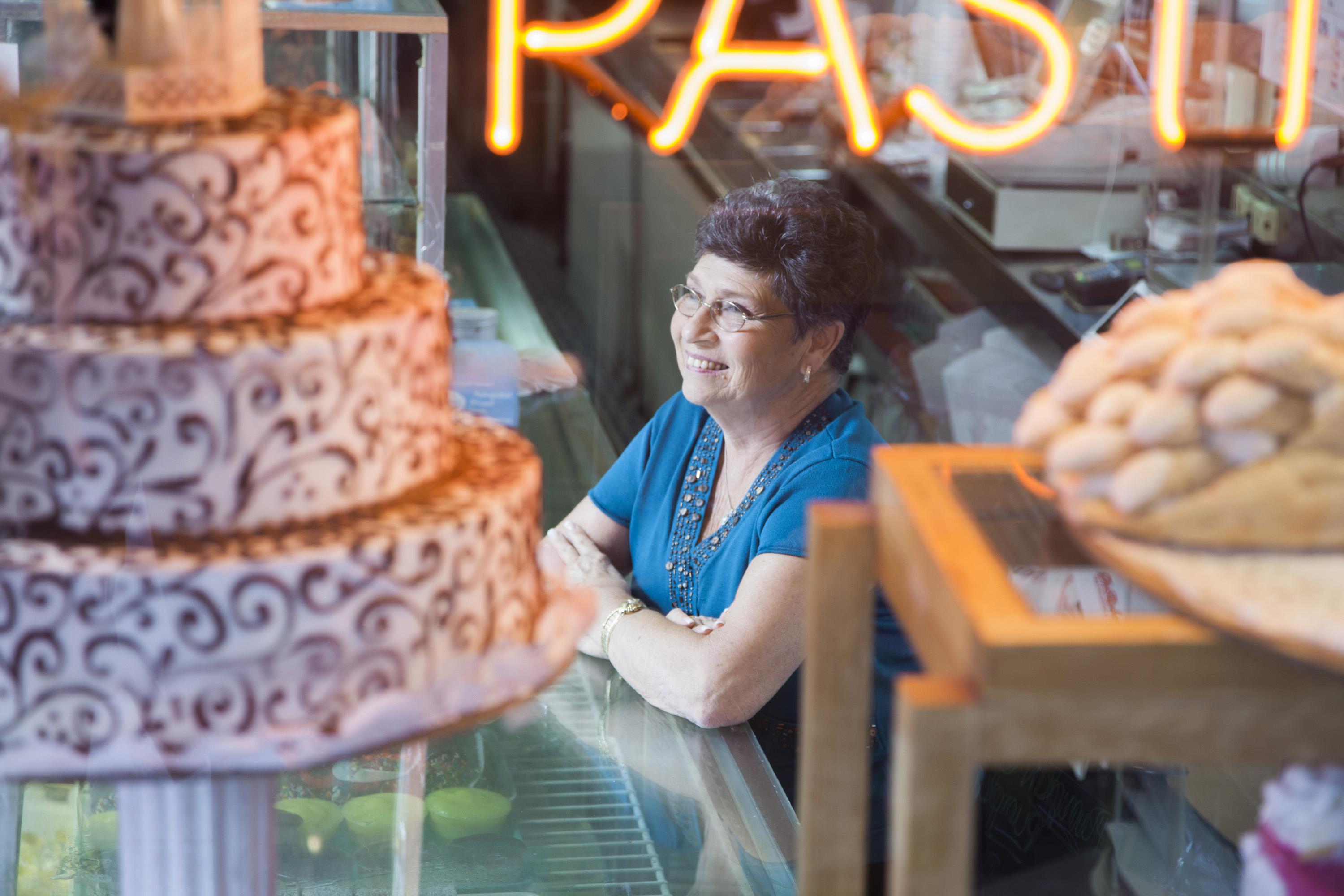 Bakery shop owner