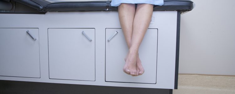 Patient waiting at doctor’s office