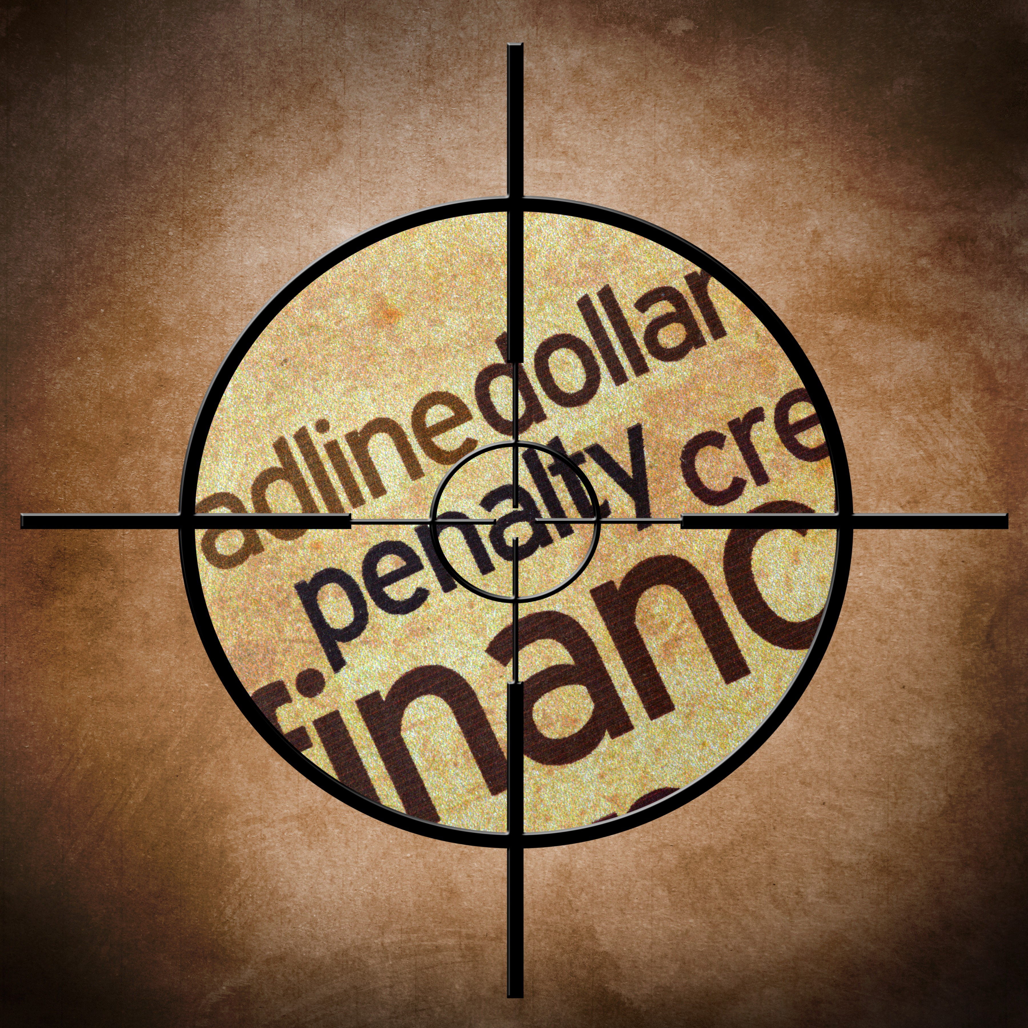 FInancial penalty concept